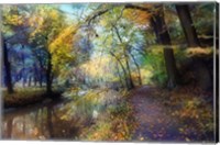 Framed Autumn Walk