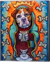 Framed Our Lady of Perpetual Dog Biscuits