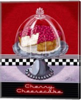 Framed Cherry Cheesecake