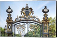 Framed Park Monceau Gates