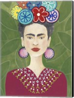 Framed Frida Floral II