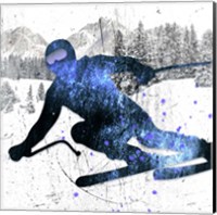 Framed 'Extreme Skier 06' border=