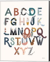 Framed Alphabet A to Z