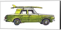 Framed Surf Car XII