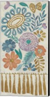Framed Tassel Tapestry II