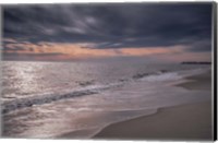 Framed Sunset on Shore, Cape May National Seashore, NJ