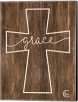 Framed Grace Cross