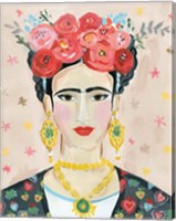 Framed Homage to Frida Neutral