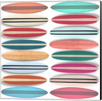 Framed Surfboard Pattern