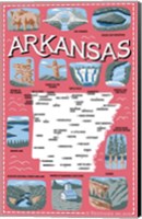 Framed Arkansas