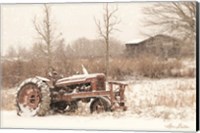 Framed Snow Covered