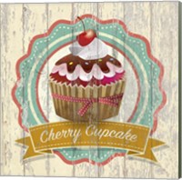 Framed 'Cherry Cupcake' border=