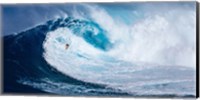 Framed Surfing the Big Wave, Tasmania (detail)