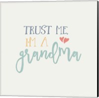 Framed Grandma Inspiration I Color