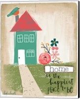 Framed Happiest Home
