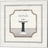 Framed 'Sink Scrub' border=