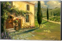 Framed Tuscan Spring