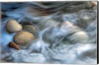 Framed Stones and Waves