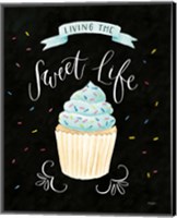 Framed 'Sweet Life IV Dark' border=