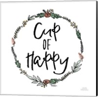 Framed Cup of Happy