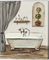 Framed Tuscan Bath I Greige