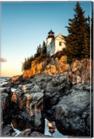 Framed Harbor Lighthouse