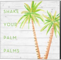 Framed Shake Your Palm Palms