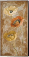 Framed Poppies de Brun II