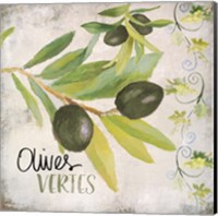 Framed Olives Vertes