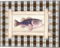 Framed Framed Lake Fish I