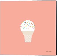 Framed Ice Cream Cone I