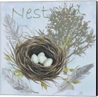 Framed 'Nesting Collection I' border=