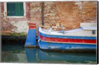 Framed Venice Workboats I