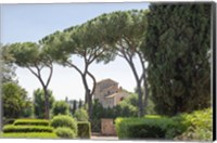 Framed Rome Landscape I