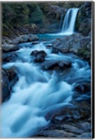 Framed Tawhai Falls, Whakapapanui Stream, Tongariro National Park, New Zealand