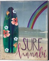 Framed Surf Hanalei