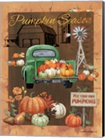 Framed Pumpkin Season VI