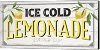 Framed Ice Cold Lemonade