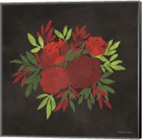 Framed Red Flowers