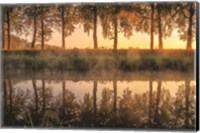 Framed Sunrise in the Netherlands