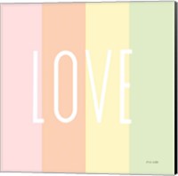 Framed Love Rainbow