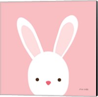 Framed 'Cuddly Bunny' border=