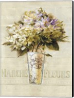 Framed Marche de Fleurs Bouquet