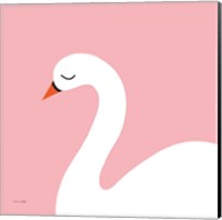 Framed Swan