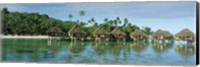 Framed Lagoon Resort, Island, Water, Beach, Bora Bora, French Polynesia,