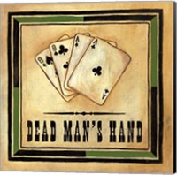 Framed Dead Man's Hand