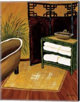 Framed Bamboo Bath
