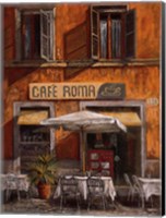 Framed Cafe Roma