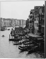 Framed Array of Boats, Venice