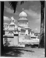 Framed Capitol Building Havana Cuba